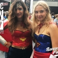 Super Girl and Wonder Woman