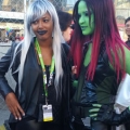 Rogue and Gamora