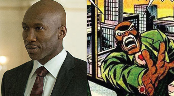 Cornell “Cottonmouth” Stokes - Actor Mahershala Ali got a taste of the franchise world starring in both halves of The Hunger Games: Mockingjay finale, but now he is going to be an important player in the Marvel Cinematic Universe with a key role in Luke Cage. In September 2015 it was officially announced by Marvel that Ali has been cast to play Cornell "Cottonmouth" Stokes in the upcoming show. 