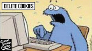 Cookie monster, delete cookies, cookies,