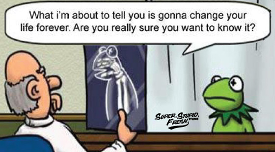 Kermit, the frog, has a, hand, stuck, up his, ass, gets bad news from doctor, superstupidfresh, funny, animations