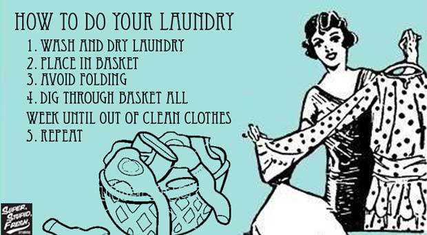 HOW TO DO YOUR LAUNDRY
