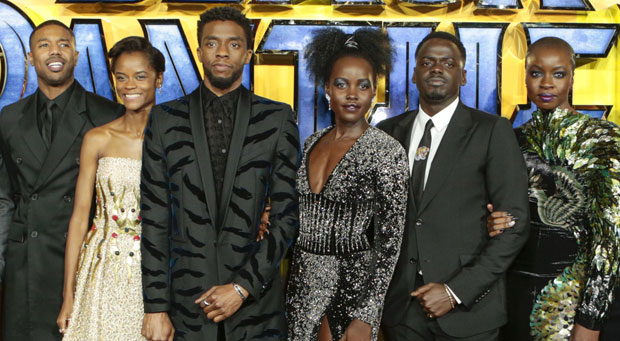 "Black Panther" Opening Weekend Smashes Box Office Records with $218 million.
